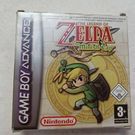 THE LEGEND OF ZELDA THE MINISH CAP USADO PARA GAMEBOY ADVANCE (147)