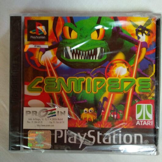 CENTIPEDE  Playstation 1 NUEVO Y PRECINTADO PAL CAJA ROTA
