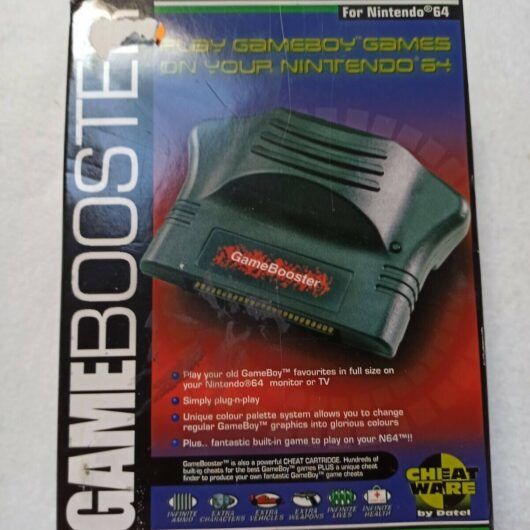 GAMEBOOSTER ADAPTADOR DE NINTENDO 64 NUEVOA ESTRENAR (150)