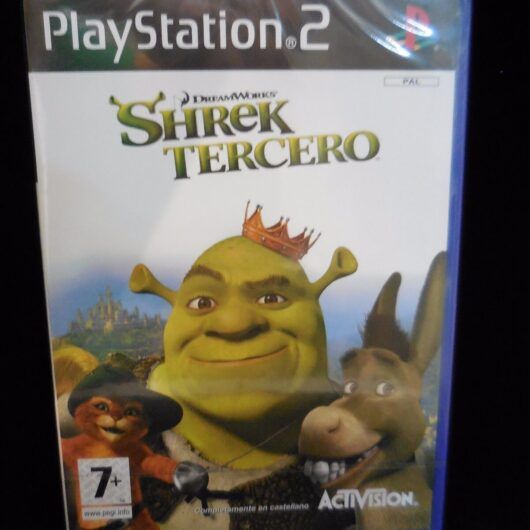 Shrek Tercero  nuevo y precintado playstation 2