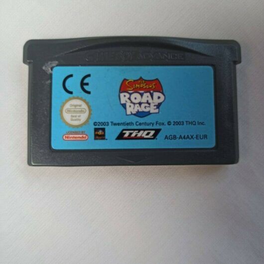 THE SIMPSONS ROAD RAGE BUEN ESTADO GB ADVANCE Pal ORIGINAL(156)