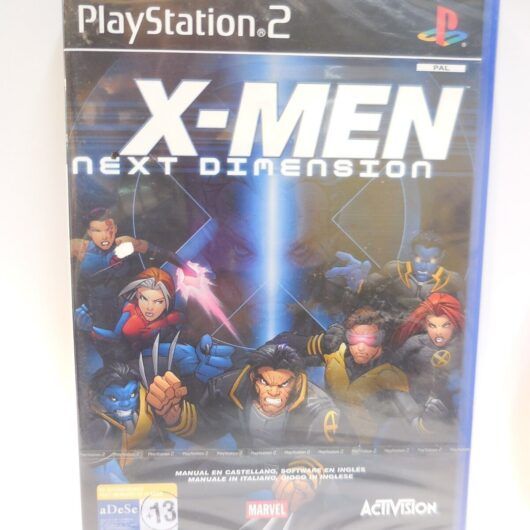 X-Men Next Dimension videojuego para playstation 2 pal nuevo y precintado