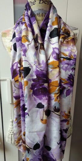 Fular-Pareo con bonito estampado en alegres colores diferentes colores (134)