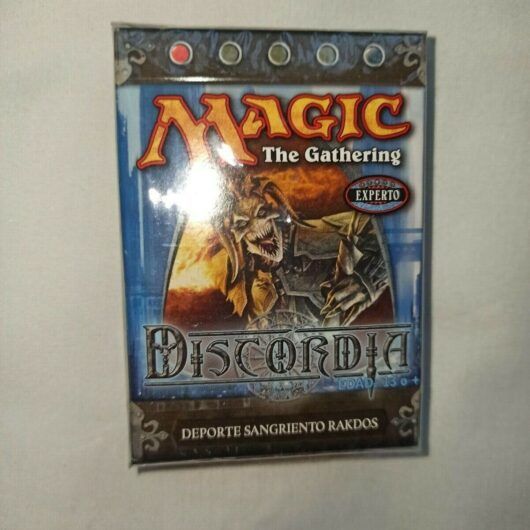Mazo 60 cartas Discordia Deporte Sangriento cartas Magic Nuevo y precintado(156)