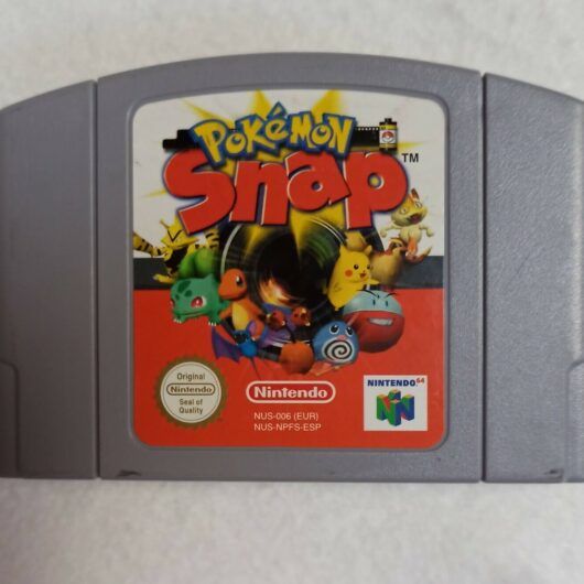 POKEMON SNAP para Nintendo 64 Pal usado SIN CAJA NI INSTRUCCIONES (150)